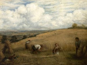 Hasat, 1857 by John Linnell