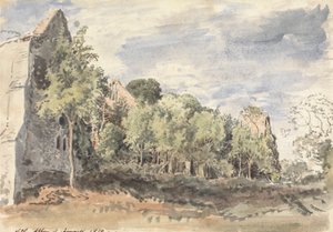 Netley Manastırı by John Linnell
