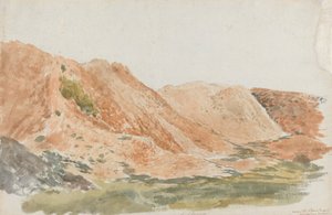 Ironbridge yakınlarındaki taş ocakları (Earthworks, Cambridge Terrace) by John Linnell