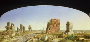 Appian Yolu, 1869 by John Linton Chapman