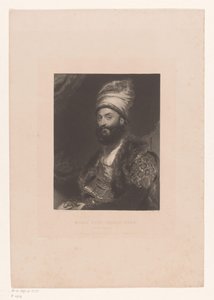 Portret van Mirza Abolhassan Khan Ilchi Mirza Abul Hassan Khan / (Pers Büyükelçisi) (nesne üzerindeki başlık)