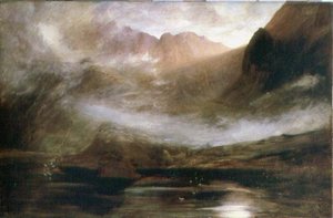 Loch Coruisk, Skye Adası by John MacWhirter