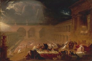 Belshazzar'ın Bayramı by John Martin