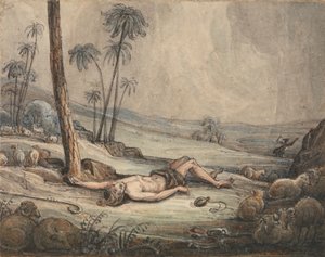 Kayin ve Habil by John Martin