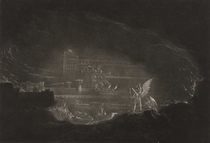 Pandemonium, c.1827 (mezzotint) by John Martin
