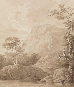 Kayalık Nehir Manzarası by John Martin