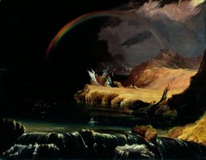 Mutabakat, c.1843 (tuval üzerine yağlı boya) by John Martin