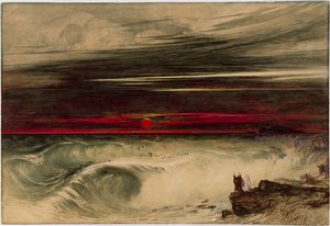 Firavun Ordusunun Yok Edilmesi by John Martin