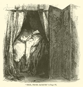 Charles Dickens'ın İki Şehrin Hikayesi için İllüstrasyon by John McLenan