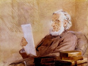 John Tyndall, İrlanda doğumlu fizikçi ve dağcı, 1893 by John McLure Hamilton