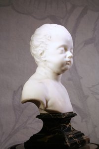 Lord Harley büstü, c.1725 (mermer)