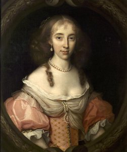 Magdalen Aston, Leydi Burdett, 1669 by John Michael Wright