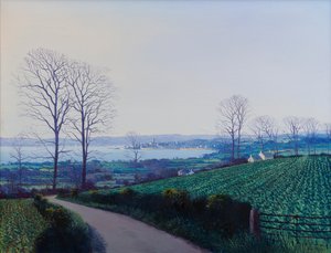 Kışın Mounts Bay by John Miller
