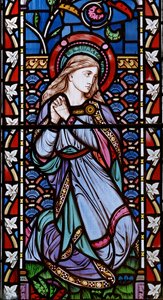 Lazaruss Sister, c.1861 (vitray) by John Millner Allen