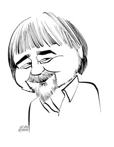Alan Bleasdale - karikatürler by John Minnion