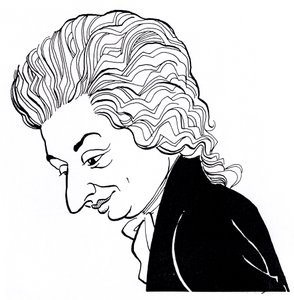 Wolfgang Amadeus Mozart - karikatür by John Minnion