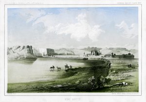 Fort Benton, Montana, ABD, 1856 by John Mix Stanley