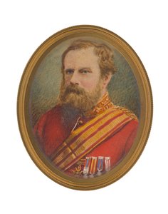 Korgeneral David Pott (1812-1881) personel üniformalı