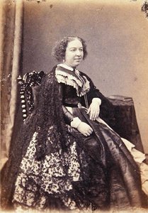 Louisa Pyne, 1860 dolayları (s/b fotoğraf)