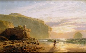 Cornish Sahili Açıklarında veya Trebarwith Strand