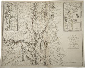 Kaptan Montrésor, Mühendis, 1775, 10 Haziran 1775 tarafından yapılan gerçek bir anketten, Pennsylvania