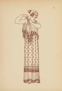 Antik Yunan Kadın Kostümü (lito)