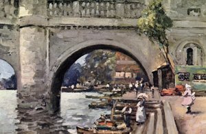 Richmond Köprüsü (renkli taş)