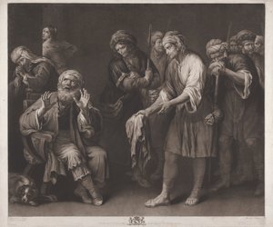 Joseph'in Kardeşleri Kanlı Paltosunu Gösteriyor