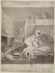 Patentli Söndürücü, güvenli ve Kolay mod olma Mum Söndürme, 1801 (kağıt üzerine kalem, fırça ve mürekkep)