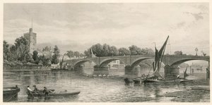 Putney Köprüsü, Londra by John O