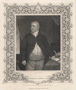 Charles James Fox (gravür) by John Opie