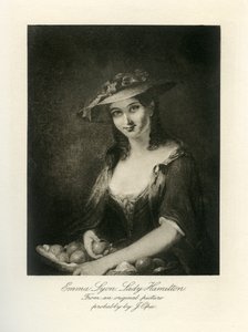 Emma Leydi Hamilton by John Opie