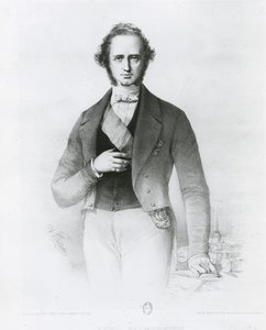 Collette tarafından oyulmuş Henry John Temple (1784-1865) Lord Palmerston portresi