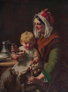 Yemek Zamanı, c1850, c1915