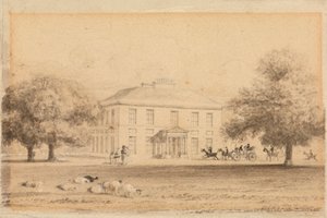 Gaunt'ın Evi, Wimborne by John Preston Neale