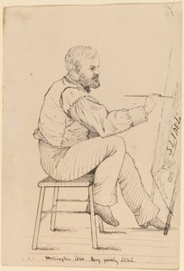 Eskiz Sınıfı Serisi - E.W. Perry by John Quincy Adams Ward