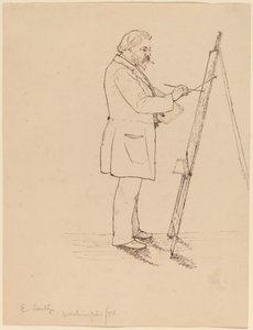 Eskiz - Emanuel Leutze by John Quincy Adams Ward