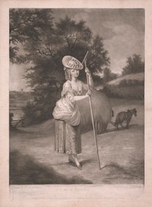 Haymaking'de Bir Leydi by John Raphael Smith