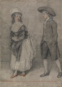 Bir öküzün kesime gitmesi gibi, O da hemen Onun peşinden gider (Özdeyişler, Bölüm VII, Ayet 22) by John Raphael Smith