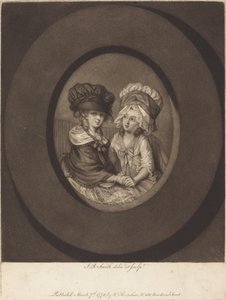 iki arkadaş by John Raphael Smith