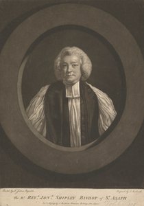 Rahip Jonathan Shipley, Aziz Asaph Piskoposu by John Raphael Smith