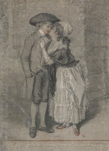 Bu yüzden O'nu Yakaladı ve Öptü (Özdeyişler, Bölüm VII, Ayet 13) by John Raphael Smith