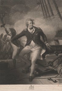 Çok Saygıdeğer Amiral Lord Viscount Duncan Camperdown Açıklarında Galip Geldiğinde by John Raphael Smith