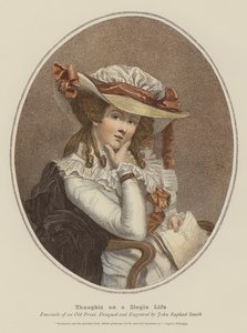 Bekar Bir Hayat Üzerine Düşünceler (chromolitho)