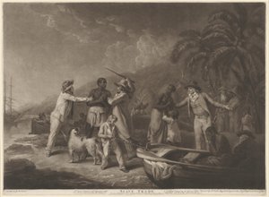 Köle ticareti by John Raphael Smith after George Morland