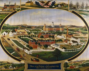 Berks County İmaret Evi Binaları ve Çevresinden Görünümler, by John Rasmussen
