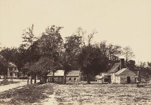 Mechanicsville, Virginia., Nisan 1865 (dokuma kağıda monte edilmiş albüm baskısı)