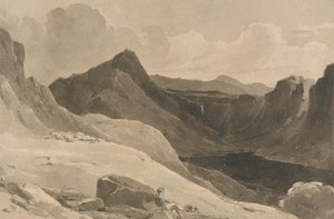 Çobanlı Bir Dağ Manzarası by John Renton