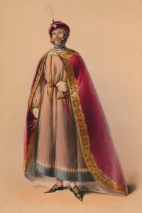 Kraliçe Victorias Bal Kostümü için kostümlü konuk, 12 Mayıs 1842, 1843.