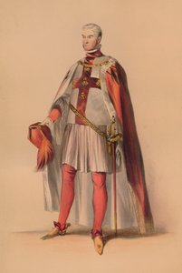 Kraliçe Victorias Bal Kostümü için kostümlü konuk, 12 Mayıs 1842, 1843.